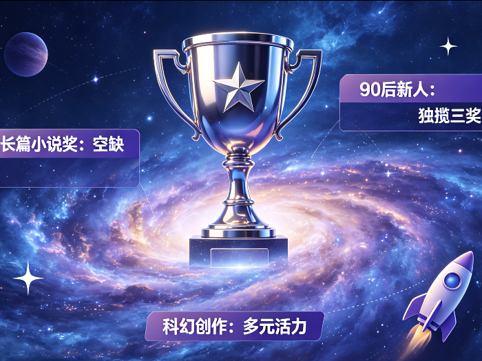 第37届银河奖揭晓：长篇小说奖空缺，90后新人独揽三奖